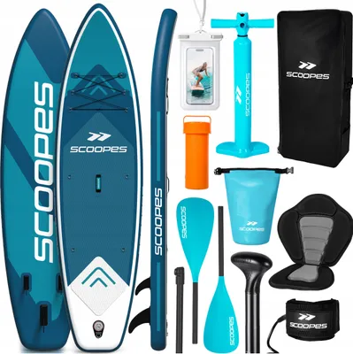 Produktbild von Sup 320Cm 2In1 Schwimmbrett - Aufblasbar, Mit Sitz, Paddel, Pumpe