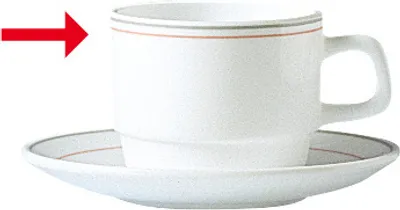 Produktbild von 6x Kaffeeobertasse 19 cl Kaffeeservice, Kaffeebecher
