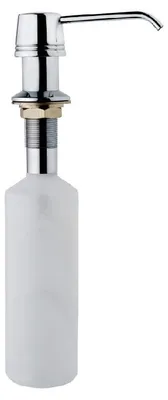 Immagine prodotto di Distributore di sapone in acciaio inossidabile per la cucina - capacità 350 ml