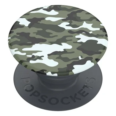 Produktbild von PopSockets - PopGrip - Dark Green Camo - Fingerhalter fürs Handy