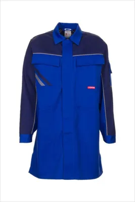 Produktbild von Planam Berufsmantel Highline Gr. 118 kornblau/marine/zink