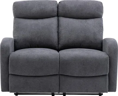 Produktbild von Relaxsofa 2-Sitzer - Stoff - Grau - EVELYN
