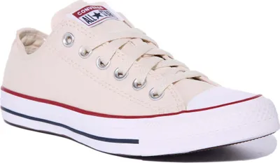 Produktbild von Converse Chuck Taylor All Star Ox Schnürung Le wand Turnschuhe Beige – 6.5 UK - 39.5 EU - 6.5M/8.5F US / Beige