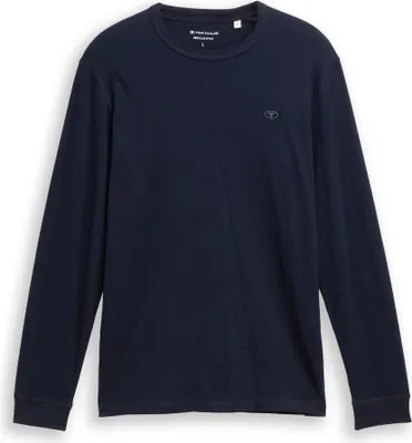 Produktbild von Basic Langarmshirt aus Baumwolle