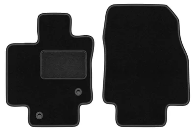 Immagine prodotto di Tappetini anteriori in moquette per Toyota Highlander IV 2021- (SUV) – 2 pezzi, neri, su misura – Wielganizator LUX