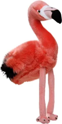 Image de Carl Dick Flamingo env. 35cm de haut (avec pattes), env. 22cm de long 2816 Doudou, peluche, animal en tissu