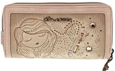 Image de Anekke porte-monnaie Hollywood Studio RFID Wallet Nude beige