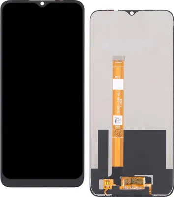 Produktbild von Clappio, LCD-Display + Touchscreen Displayeinheit Ersatzteil für Realme C21Y, Schwarz