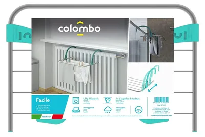Image de Séchoir de radiateur/balcon fil 3m FACILE - mélange de variantes ou de couleurs