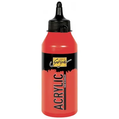 Produktbild von SOLO GOYA Acrylic Zinnoberrot 250 ml