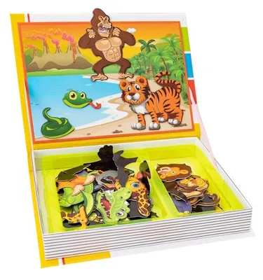 Produktbild von Magnetisches Safari-Puzzle (Spielzeug, Puzzle)
