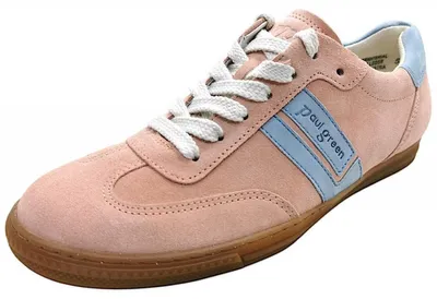 Image de Chaussures de sport pour femmes Paul Green, lacets, style décontracté, couleur rose