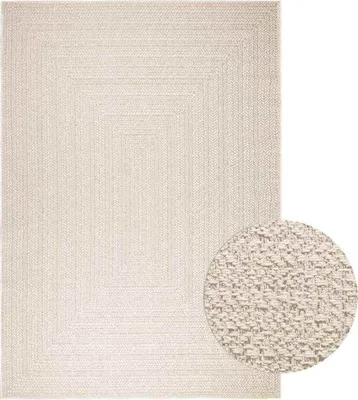 Produktbild von Möbel Teppich ZIZUR Creme 200x290 cm Jute-Optik Indoor und Outdoor - Designerteppiche 4010368