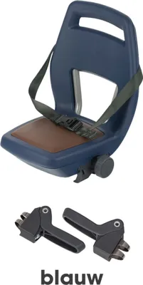 Immagine prodotto di Qibbel sedile posteriore Junior 6+ poggiapiedi + imbracatura blu