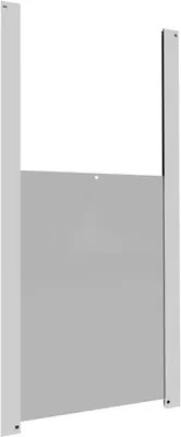 Zdjęcie produktu dla Automatyczna klapa do kurnika 230 x 340 mm, aluminium, do kurnika