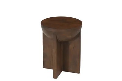 Produktbild von SIT Möbel Beistelltisch Ø 40 cm | runde Tischplatte | Mango massiv braun | B 40 x T 40 x H 50 cm | 14770-30 | Serie RONDURA