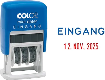 Immagine prodotto di COLOP Timbro data mini timbro data INPUT 160/L1