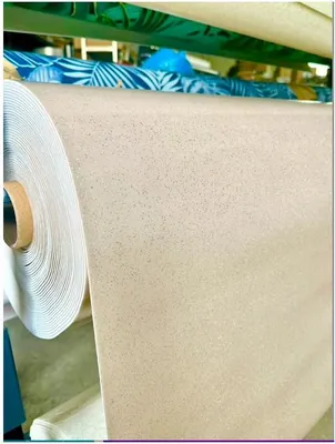 Image de Sous-nappes Bulgommes - PROMO LINGE - Paillette - 200 x 140 cm - Taupe