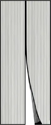 Zdjęcie produktu dla Apalus moskitiera magnesowa do drzwi 85x200cm czarna
