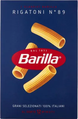 Produktbild von 20x Pasta Barilla Rigatoni Nr. 89 italienisch Nudeln 500 g pack