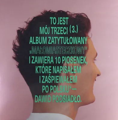 Immagine prodotto di Dawid Podsiadło: Piccolo paese