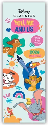 Image de Disney Classics - Toi, moi et nous 2026 - Calendrier Slimline