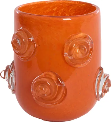 Produktbild von Light & Living - Vase BARENDA - Ø20,5x21cm - Orange