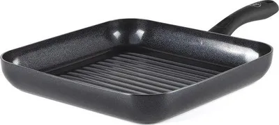 Produktbild von Famanu Grillpfanne 28 cm - PFAS-frei und spülmaschinenfest, geeignet für Induktion