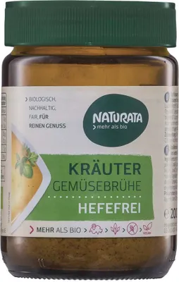 Produktbild von Gemüsebrühe - Kräuter hefefrei 200g 6er Pack