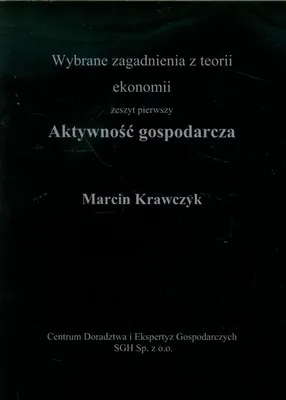 Produktbild von Aktywnosc gospodarcza