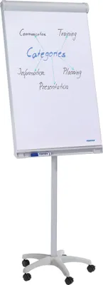 Produktbild von Franken GmbH Franken FC41 - Freistehend - 670 x 950 mm - Porträt - Metall - Kunststoff - Grau - Metall