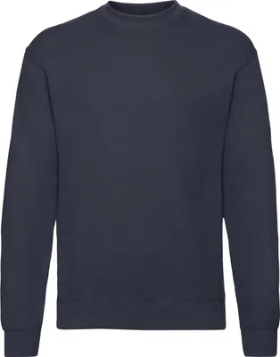 Obrázok produktu pre Fruit of the Loom – Pánska mikina „Classic“ s prišitými rukávmi FK2731 (5XL) (tmavomodrá)
