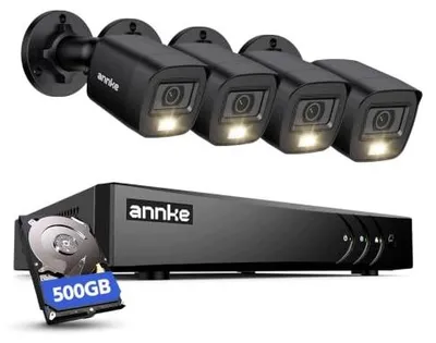 Zdjęcie produktu dla System monitoringu 8 kanałów 3K lite dvr 4X1080P kamera nagrywanie 500GB