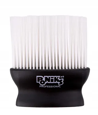 Produktbild von Ponik’s Nackenwedel breit, Friseurpinsel – Barber, Barbier, Haarpinsel, Bürste, Pinsel, Frisör Zubehör, Hals und Nacken – zum Wegfegen der Haare nach dem Schneiden