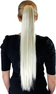 Produktbild von WIG ME UP Haarteil, Platinblond, glatt, XF-6464-613