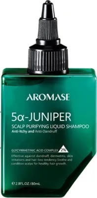 Image de Shampoing liquide purifiant pour cuir chevelu AROMASE 5α Genévrier, 80 ml - shampoing nettoyant