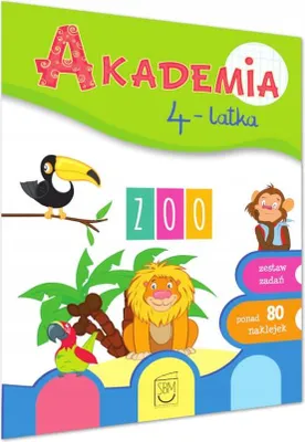 Productafbeelding van 4-Jährige Zoo Academy Über 80 Aufkleber