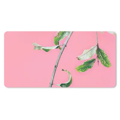 Obrázok produktu pre Podložka pod myš - Rastliny - Leto - Ružová - 80x40cm - Rohožka pod myš