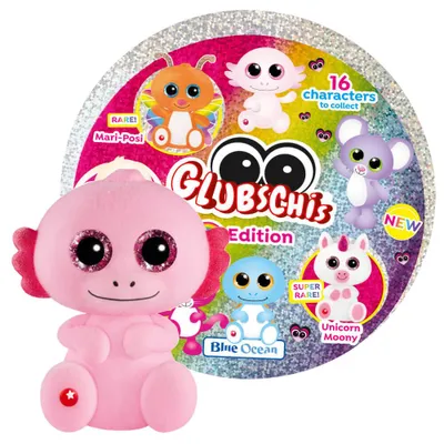Produktbild von Blue Ocean Glubschis Sammelfiguren Rainbow Serie 6 - Glubschi Glitzer - Figur Xomo
