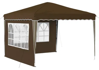 Obrázok produktu pre Prístrešok na párty 288 x 288 x 245 cm Sivohnedá