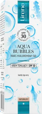 Image de Lirene Aqua Bubbles Crème Tonique SPF30, 30 ml