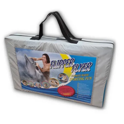 Produktbild von Markenhersteller Aufblasbarer Schwimm-Delfin mit patentierter Konstruktion und ergonomischen Haltegriffen für sicheren Halt und bequeme Sitzposition, aus Vinyl, 206x97cm, 160 kg Tragkraft, ab 8 Jahre, für Pool, Meer, See, Strand, Süß- und Salzwasser