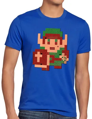 Produktbild von style3 8-Bit Link Herren T-Shirt pixel schwert