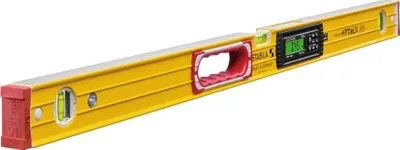 Produktbild von STABILA Elektronik-Wasserwaage TECH 196 electronic IP 65, 100 cm, mit Wasserwaagen-Tasche