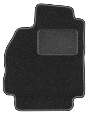 Immagine prodotto di Tappetino guidatore in moquette per Renault Megane II 2002-2008 (station wagon) – 1 pezzo, grigio grafite, su misura – Wielganizator LUX