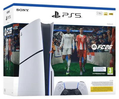 Immagine prodotto di PS5 Console 1TB Standard Edition E Chassis Bianco + FC 26 ITA Sony Computer Ent.