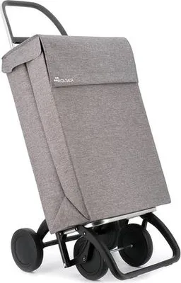 Zdjęcie produktu dla Wózek Rolser Jean Tweed 4 koła - szary