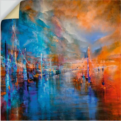Produktbild von ARTland Wandbild, selbstklebend Der Weg Größe: 40x40 cm