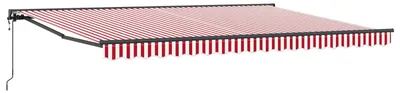 Obrázok produktu pre Rám markízy Červená a Biela 450 × 300 cm