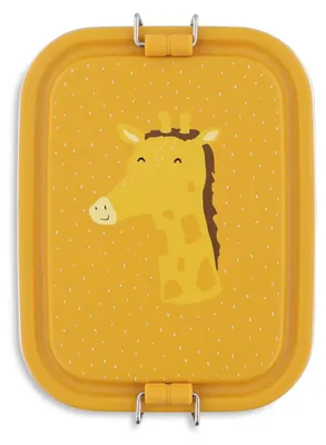 Produktbild von Trixie Brotdose klein - Edelstahl Lunchbox Mr. Giraffe für Kinder